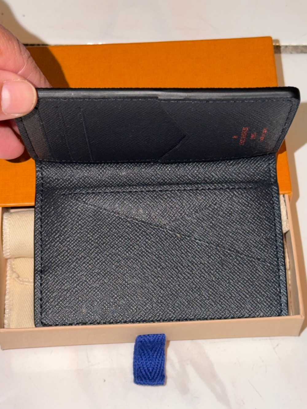 New Authentic Louis Vuitton Monogram Ink Upside Down Pocket Organizer - Picture 10 of 10